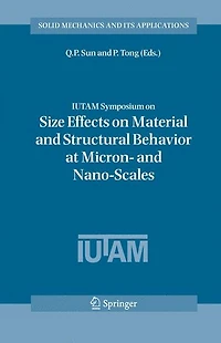 IUTAM Symposium on Effects Material and Structural Behavior at Micron- Nano-Scales: Proceedings of the held Hong Kong, China, 31 May - 4 June, 2004