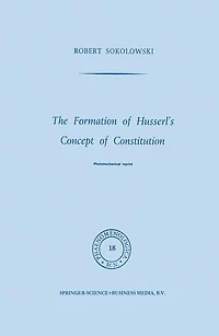 The Formation of Husserl's Concept Constitution