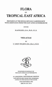 Flora of Tropical East Africa - Violaceae (1986)