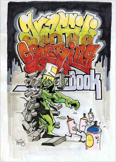 Graffiti Coloring Book