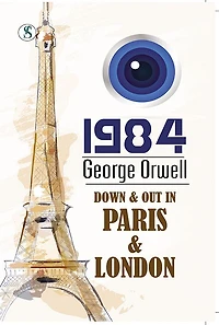 1984 And Down And Out In Paris And London Combo Set Of 2 Books