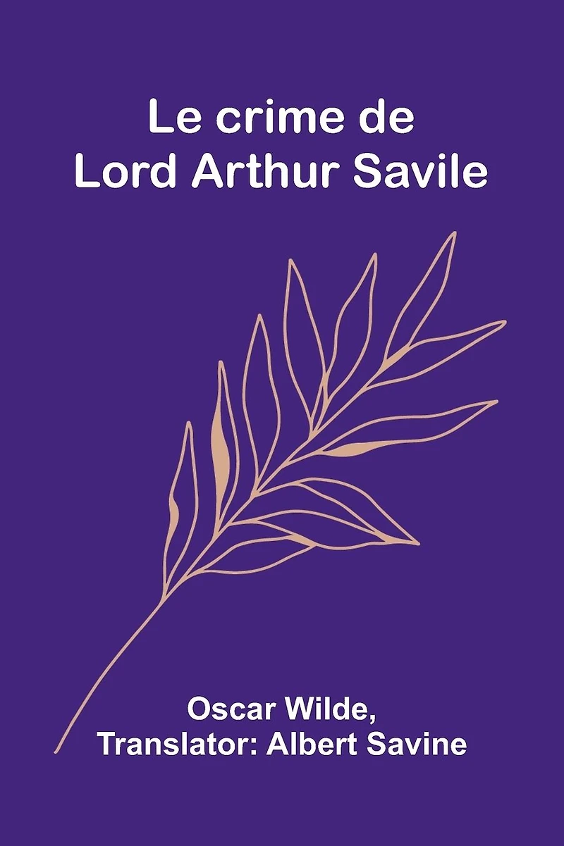 Le Crime de Lord Arthur Savile