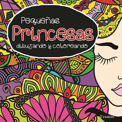 Pequeñas princesas, dibujando y coloreando