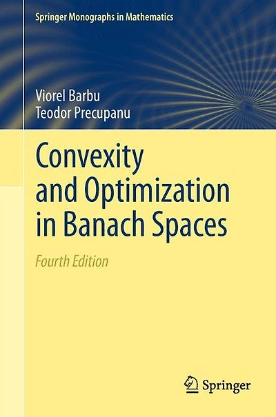 Convexity and optimization Banach spaces