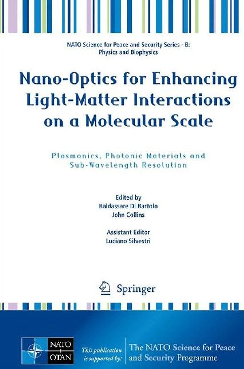 Nano-Optics for Enhancing Light-Matter Interactions on a Molecular Scale: Plasmonics, Photonic Materials and Sub-Wavelength Resolution