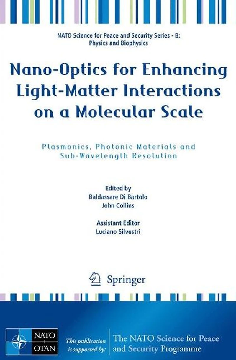 Nano-Optics for Enhancing Light-Matter Interactions on a Molecular Scale: Plasmonics, Photonic Materials and Sub-Wavelength Resolution
