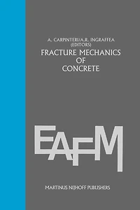Fracture mechanics of concrete: Material Characterization and testing: Testing