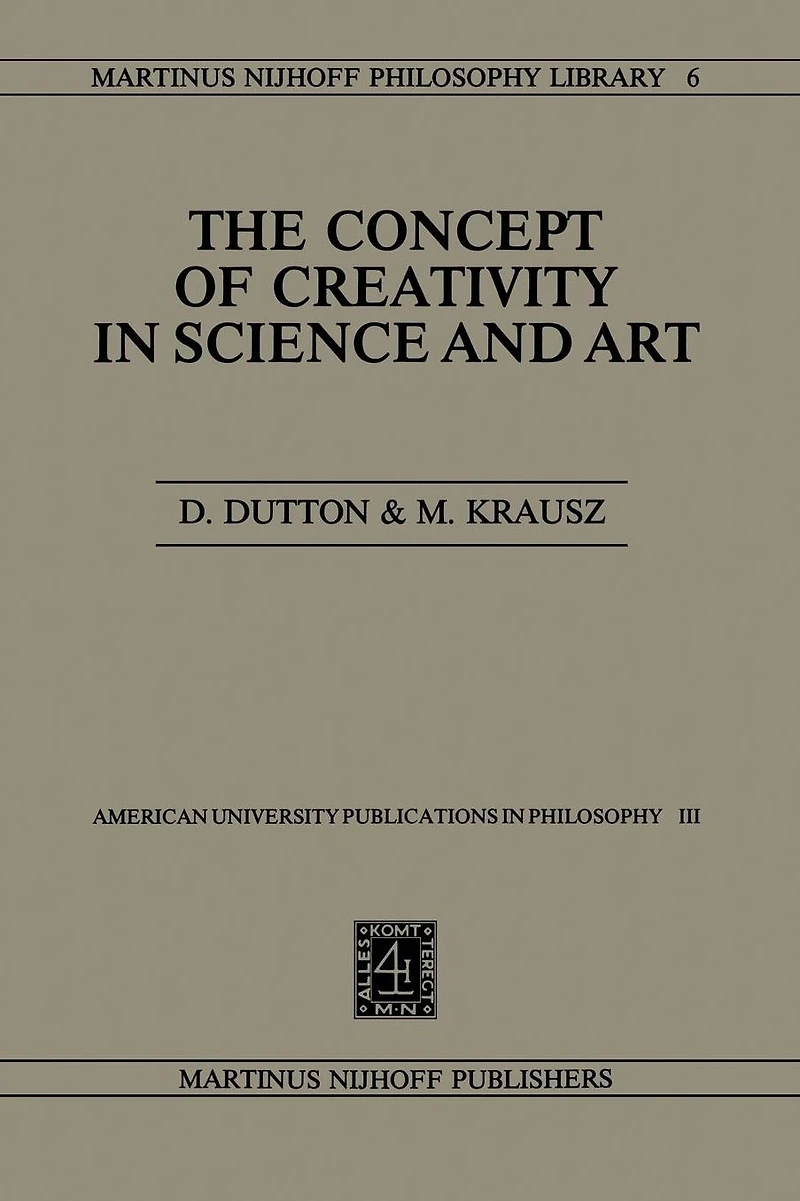 The Concept of Creativity in Science and Art
