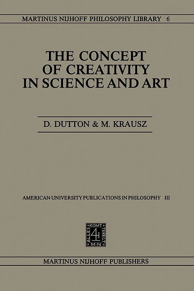 The Concept of Creativity in Science and Art