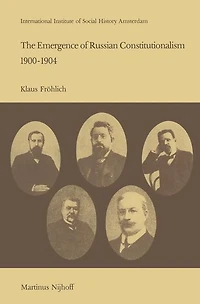 The Emergence of Russian Contitutionalism 1900-1904: The Relationship Between Social Mobilization and Political Group Formation in Pre-revolutionary Russia