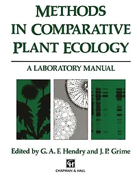 Methods Comparative Plant Ecology: A laboratory manual