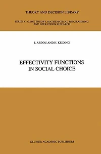 Effectivity Functions Social Choice