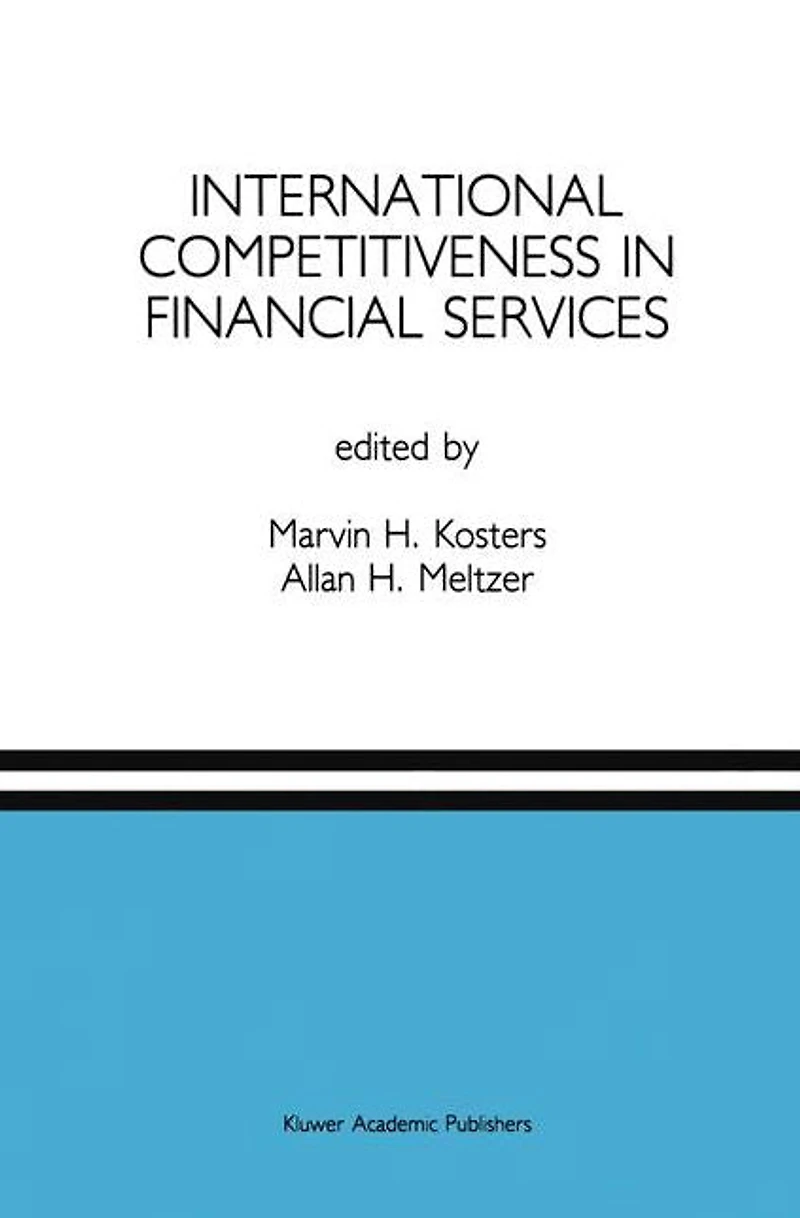 International Competitiveness Financial Services: A Special Issue of the Journal Services Research