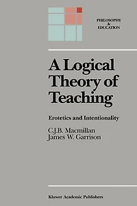 A Logical Theory of Teaching: Erotetics and Intentionality