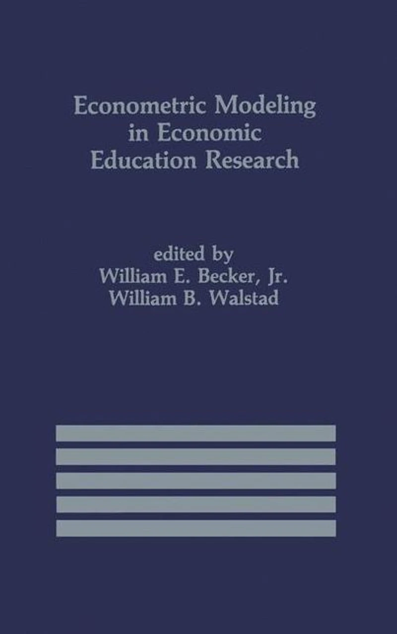 Econometric Modeling Economic Education Research