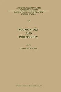 Maimonides and Philosophy
