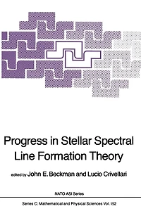 Progress in Stellar Spectral Line Formation Theory