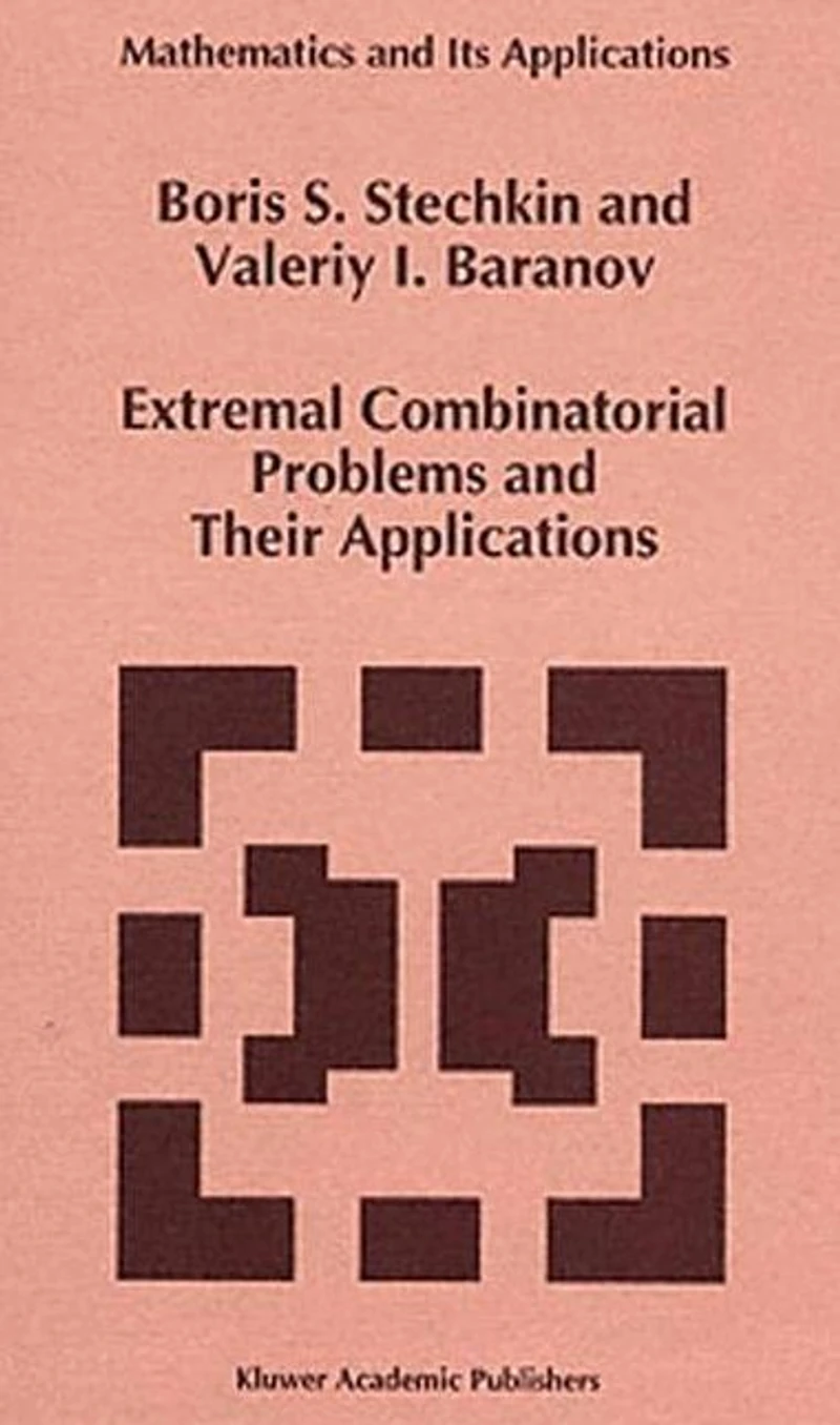 Extremal Combinatorial Problems and Their Applications