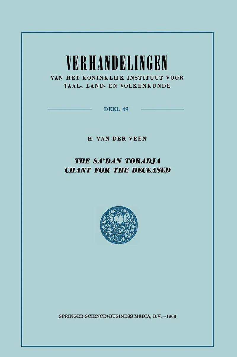 The Sa'dan Toradja Chant for the Deceased