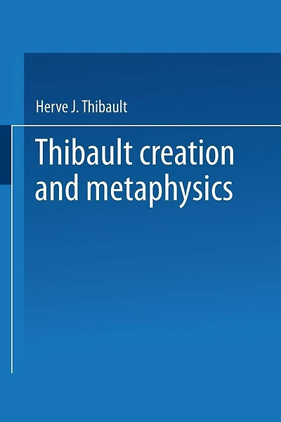 Creation and Metaphysics: A Genetic Approach to Existential Act