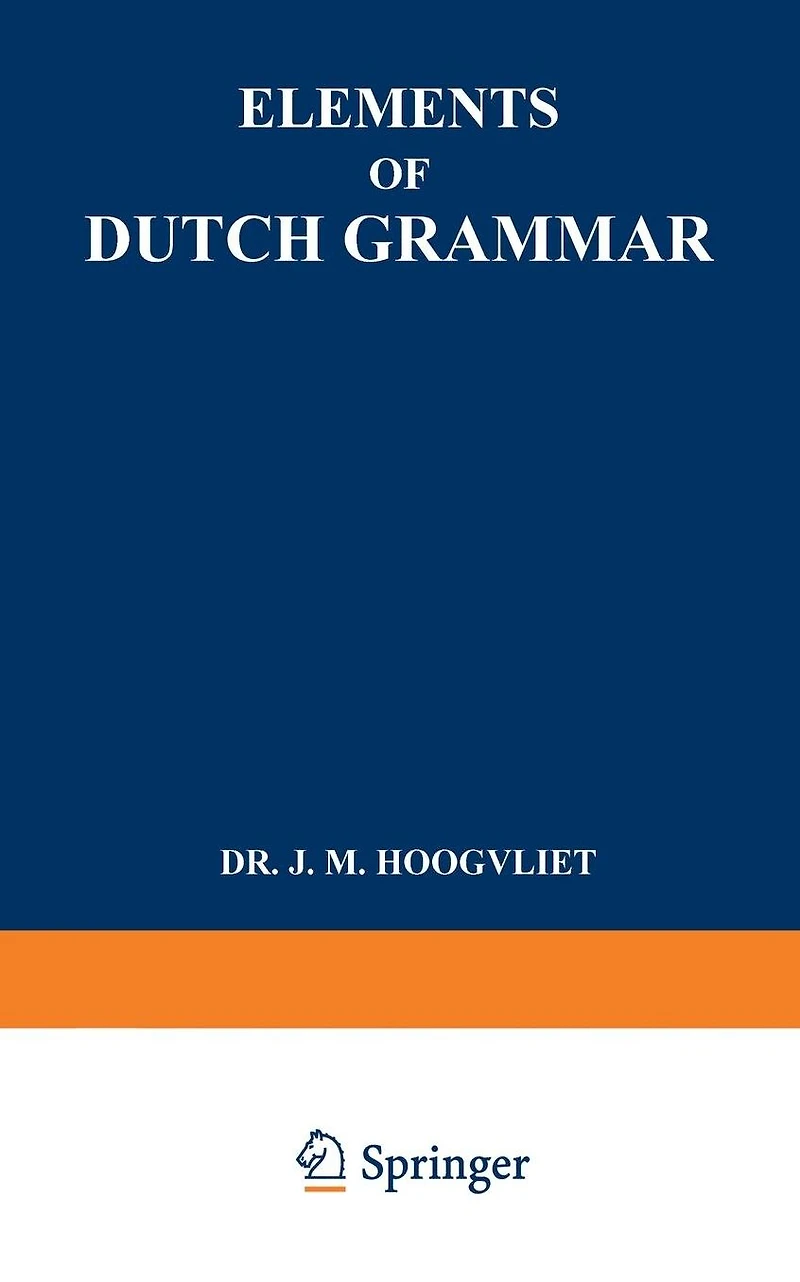 Elements of Dutch Grammar
