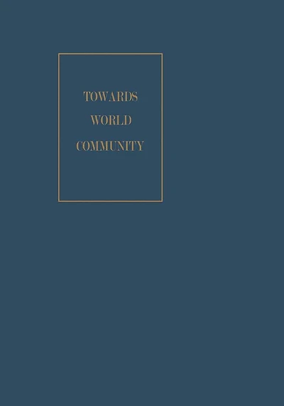 Towards World Community