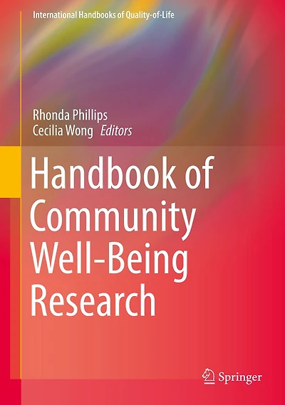 Handbook of Community Well-Being Research