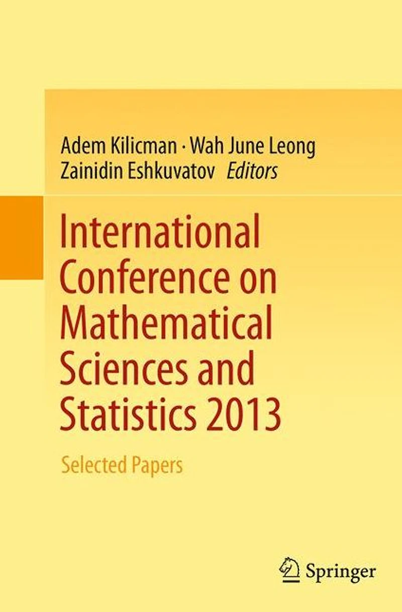 International Conference on Mathematical Sciences and Statistics 2013: Selected Papers