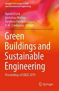 Green Buildings and Sustainable Engineering: Proceedings of GBSE 2019