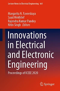 Innovations in Electrical and Electronic Engineering: Proceedings of ICEEE 2020
