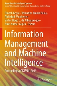 Information Management and Machine Intelligence: Proceedings of ICIMMI 2019