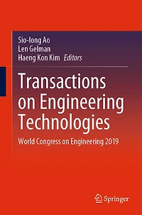 Transactions on Engineering Technologies: World Congress 2019