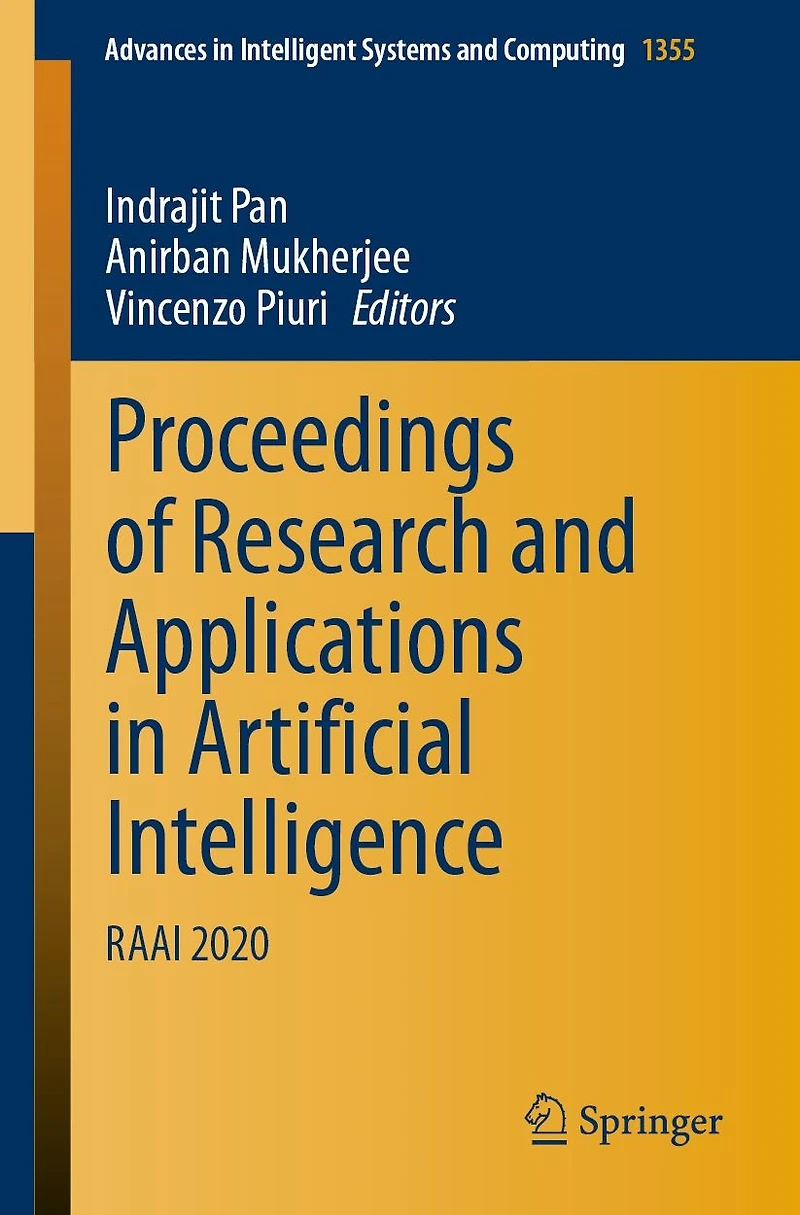 Proceedings of Research and Applications Artificial Intelligence: RAAI 2020
