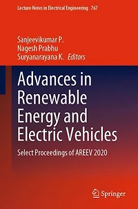 Advances Renewable Energy and Electric Vehicles: Select Proceedings of AREEV 2020