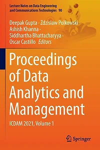 Proceedings of Data Analytics and Management: ICDAM 2021, Volume 1