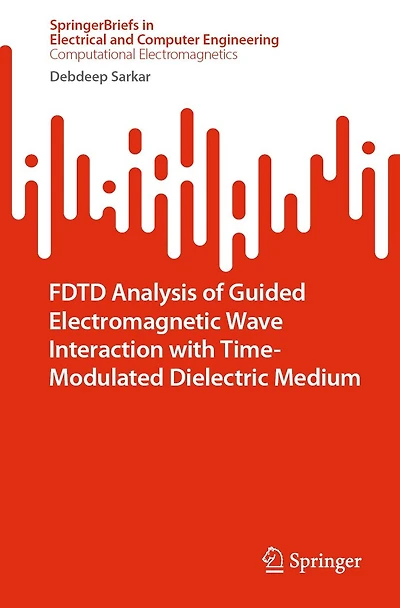 FDTD Analysis of Guided Electromagnetic Wave Interaction with Time-Modulated Dielectric Medium