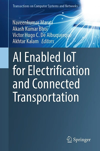 AI Enabled IoT for Electrification and Connected Transportation