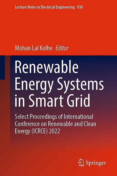 Renewable Energy Systems Smart Grid: Select Proceedings of International Conference on and Clean (ICRCE) 2022