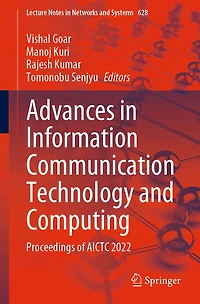 Advances in Information Communication Technology and Computing: Proceedings of AICTC 2022