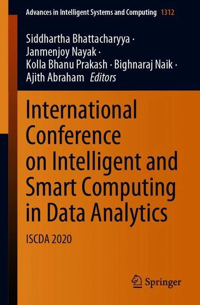 International Conference on Intelligent and Smart Computing Data Analytics: ISCDA 2020