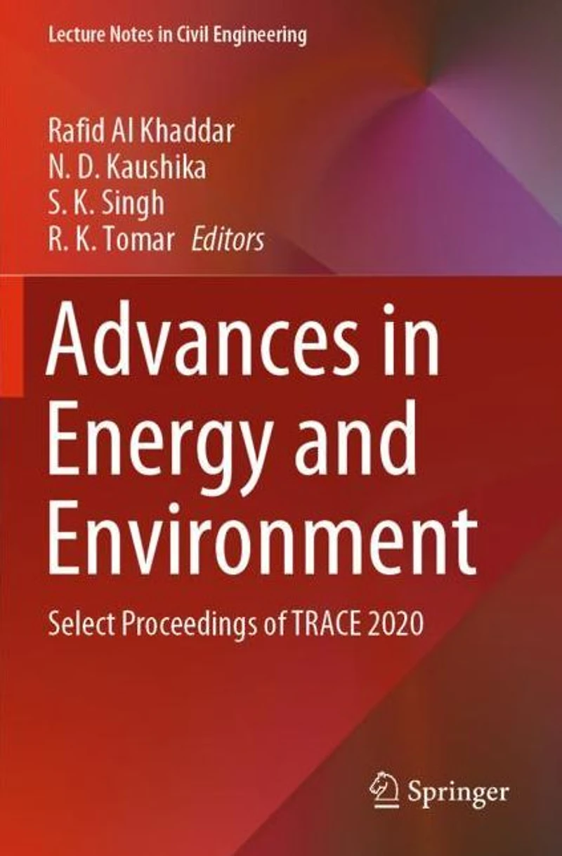 Advances Energy and Environment: Select Proceedings of TRACE 2020