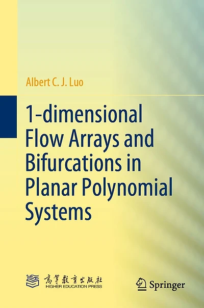 1-dimensional Flow Arrays and Bifurcations Planar Polynomial Systems