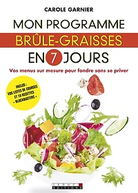 Mon programme brûle-graisses en 7 jours