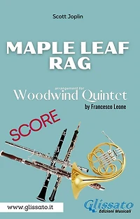 Maple Leaf Rag - Woodwind Quintet (score)