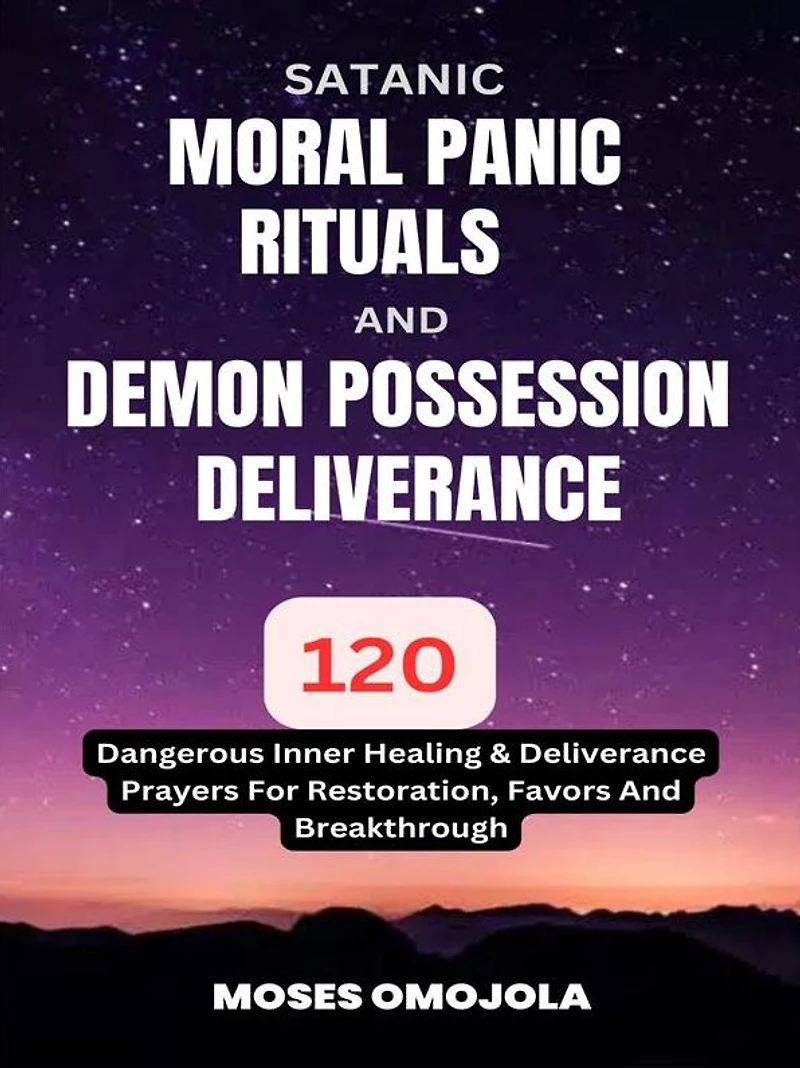 Satanic, Moral Panic, Rituals And Demon Possession Deliverance: 120 Dangerous Inner Healing & Deliverance Prayers For Restoration, Favors Breakthrough