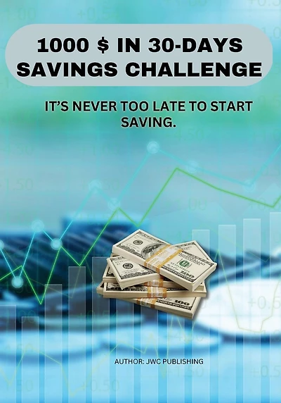 1000 $ DAYS SAVINGS CHALLENGE: 120 Pages Savings planner $1000 and more Money Saving Challenges can also use if you're planning on buying your 1st home