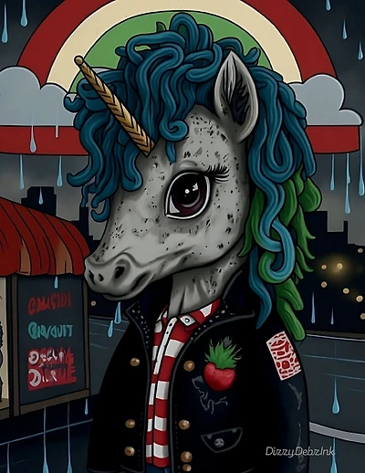The Street Smart Unicorn Notebook: Boys Unicorn Composition Notebook with 120 Ruled Lined Pages, 8.5" x 11"