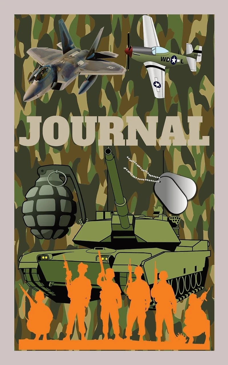 Military Themed Journal-Journals For Different Personalities-Help Your Mental Health