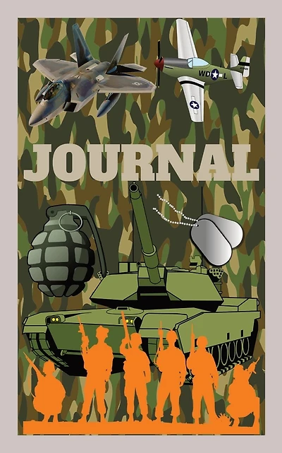 Military Themed Journal-Journals For Different Personalities-Help Your Mental Health