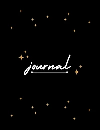 Starfinity: A simple journal to write in.